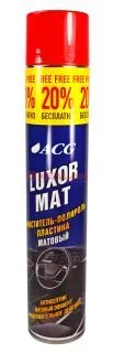 ACG LUXOR полироль для пластика, матовая, бабл-гам, 750 мл.