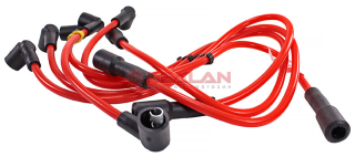 CARGEN 2108370708010CU высоковольтные провода красные с медной жилой (нулевое сопр.) для Lada(ВАЗ) карбюратор OEM: 2108370708010 (комплект)