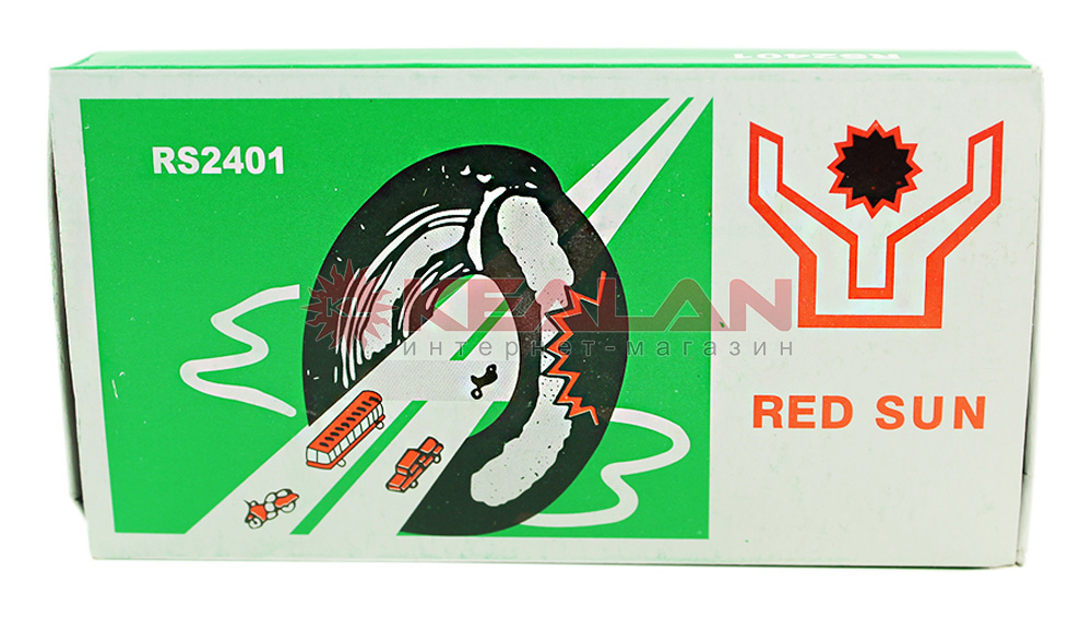 RED SUN набор резиновых латок для ремонта камер, 24 шт.