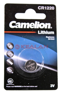Camelion CR1220 литиевая батарейка, 1 шт.