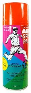 ABRO SPF-102 краска-спрей флуоресцентная, оранжевая