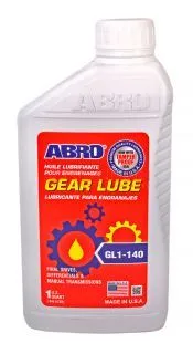 ABRO GL-1-140-1QT масло трансмиссионное для механических коробок передач GL-1 SAE 140