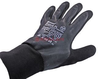GWARD FREEZE FL черный. перчатки утепленные двухслойные со вспененным латексным покрытием, размер 10