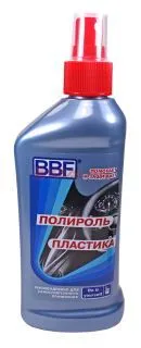 BBF полироль пластика, распылитель кнопочный, 250 мл.