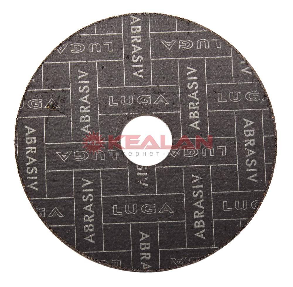 LUGA Луга круг отрезной абразивный по металлу для УШМ, 115х2,5х22,2 мм.