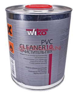 WIKO 10 специальный очиститель для ПВХ, на основе растворителя, 1000 мл.