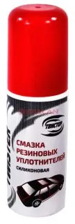 Mr.Twister RU-100 смазка силиконовая для резиновых уплотнителей с губкой, 100 мл.