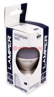 Lamper лампа LED G45 E14 5W 3000K 420 Lm 220V