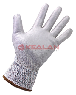 GWARD No-Cut PU противопорезные перчатки из HPPE-нити с полиуретановым покрытием, 10/XL