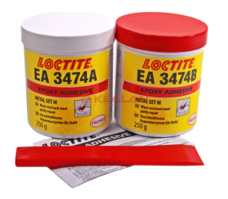 LOCTITE EA 3474 состав повышенной износостойкости, шпатлевка, 2х250 г.