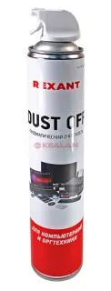 REXANT 85-0001-2 DUST OFF сжатый воздух пневматический очиститель, аэрозоль, 720 мл.