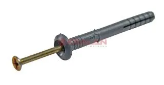MixOne. дюбель с шурупом ГРИБ, 6х60, 1000 шт