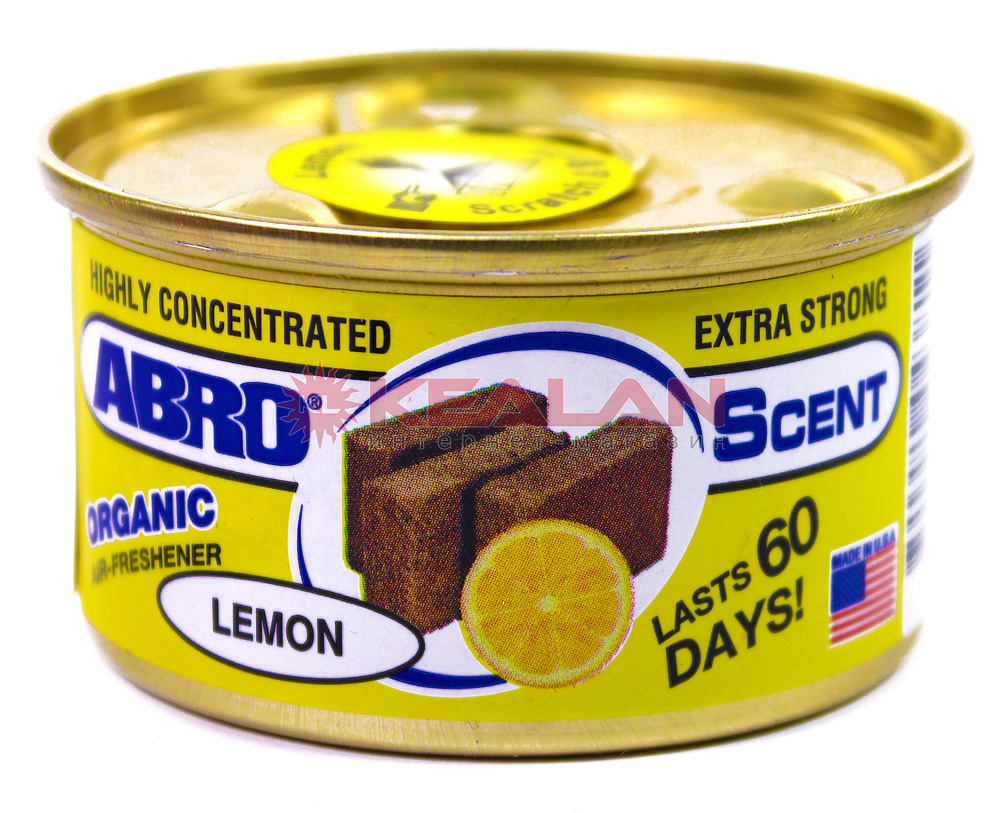 ABRO AS-560-LE освежитель воздуха Органик, лимон, 42 г.