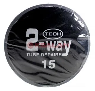 TECH 2-Way 15BK заплатка для ремонта камер, 125 мм.