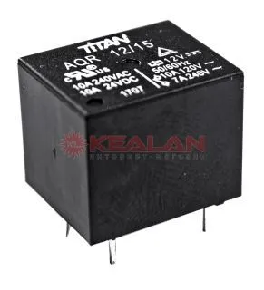 TITAN AQR 12/15 MINI реле мини, 5 контактов, 15А, 12В