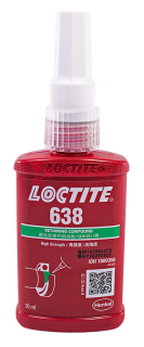 LOCTITE 638 EN/CH/JP вал-втулочный фиксатор, высокопрочный, 50 мл.
