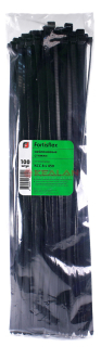 Fortisflex 450x7,6B стяжки кабельные, черные, 100 шт.