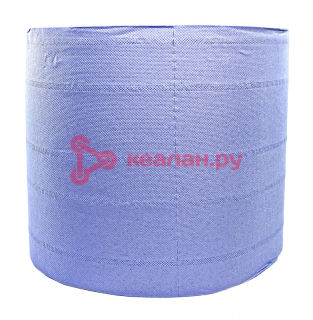 Wesons CBP-24 100% целлюлоза, бумага протирочная, синяя, 2 слоя, размер 24 х 35 см, в рулоне 1000 ли