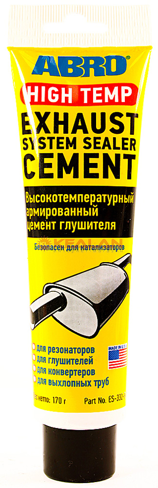ABRO ES-332 цемент глушителя, 140 г.