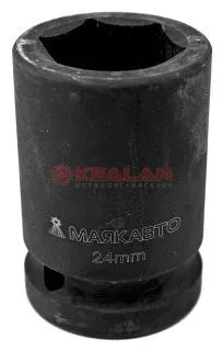 МАЯКАВТО головка ударная 24 мм, 3/4" 6 граней