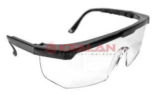 STAYER PRO-5 защитные прозрачные очки, монолинза с дополнительной боковой защитой, открытого типа