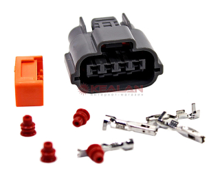 CARGEN AX6574S разъем 60980144 (4pin) 4 контакта датчика давления газа для GAZ; генератора для Chery