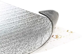 STANDARTPLAST STP звукопоглощающий материал Акцент 15 ЛМ КС 1,0х0,75, серый,