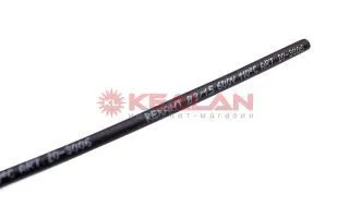 REXANT 20-3006 ТУТнг 3/1,5 термоусадочная трубка, черная, нарезка по 1 м.