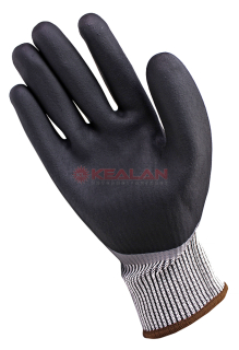 GWARD No-Cut Arthur  противопорезные перчатки из HPPE-нити со стекловолокном с нитриловым покрытием, 10/XL