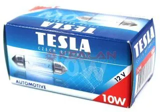 TESLA C10W лампа автомобильная 12V