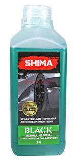 SHIMA BLACK очиститель шин, 1 л.