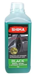 SHIMA BLACK очиститель шин, 1 л.