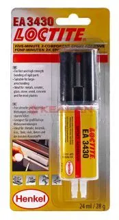 LOCTITE EA 3430 быстроотверждаемый, прозрачный эпоксид, 24 мл.