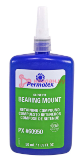 Permatex 60950 компаунд для монтажа подшипников с плотной посадкой, 50 мл.