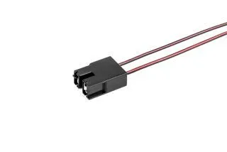 CARGEN AX3391 разъем 926521 2-х контактный прямой для фары с лампой H7, для а/м GAZ, GM, Nissan, LAD