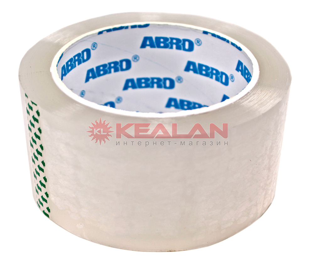 ABRO 2129-50-40-90-AM-C-RE лента упаковочная прозрачная, 50 мм, 90 м.