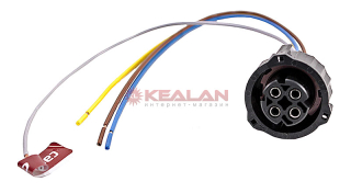 CARGEN AX5234 разъем байонет (розетка) 1-967325-1 (4pin) 4 контакта датчика спидометра, датчика уров