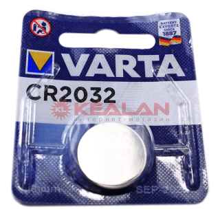 VARTA ELECTRONICS CR2032 литиевая батарейка, 1 шт.