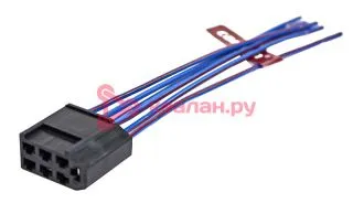 CARGEN AX34501 разъем 2108-3724359 межжгутовой 7-ми контактный гнездовой серии 2.8, с проводами 0,75