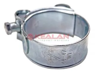 KVP 44-47 W1 хомут силовой, оцинкованная сталь