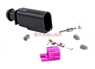 CARGEN AX6592S разъем 1J0973802 (2pin) 2 контакта компрессора кондиционера для Volkswagen.