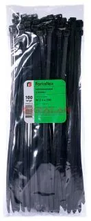 Fortisflex 350x7,6B стяжки кабельные, черные, 100 шт.