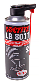 LOCTITE 8011 высокотемпературная смазка для цепей, 400 мл.