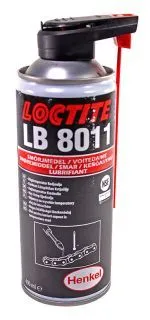 LOCTITE 8011 высокотемпературная смазка для цепей, 400 мл.