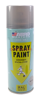 ABRO MASTERS SP-RAL-9006-RE краска-спрей акриловая, бело-алюминиевый