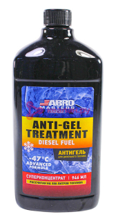 ABRO MASTERS антигель для дизельного топлива, 946 мл.