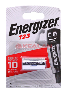 Energizer CR123A литиевая батарейка, 1 шт.