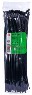 Fortisflex 300x3,5B стяжки кабельные, черные, 100 шт.