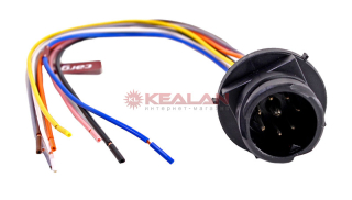 CARGEN AX5272 разъем байонет (вилка) 7806390 (8pin) 8 контактов фонарей и фар прицепов и полуприцепо