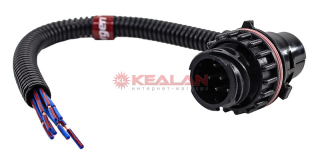 CARGEN AX5033 разъем байонет (вилка) 1-967447-1 (7pin) 7 контактов с угловым адаптером, блок-фар для